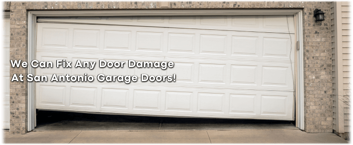 Garage Door Off Track In San Antonio